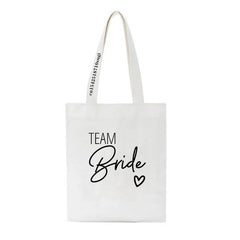Team Bride Bachelorette Shoulder Bag Wedding Women Handbag