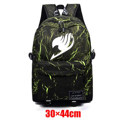 Anime Fairy Tail Unisex Schoolbag Teenager Packsack Laptop Bag