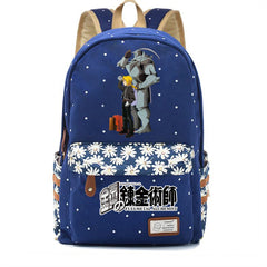 Anime Fullmetal Alchemist Canvas Schoolbag Packsack Teenger Mochila
