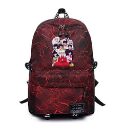 Anime Inuyasha Schoolbag High Teenger Casual Unisex Packsack Mochila