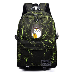 Anime Totoro Schoolbag Unisex Packsack Student Travel Laptop Bag