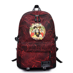 Anime Spirited Away Mochila High Schoolbag Casual Teenger Packsack