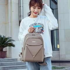 Women Backpack School Bag Teenager Girl Oxford Cloth Shoulder Bags Female