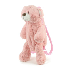 Plush Doll Backpack Casual Bag Cartoon Bear Bag B2305