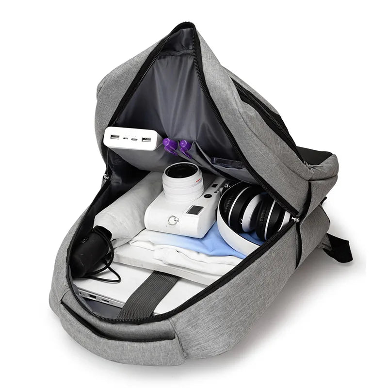 Waterproof Business Laptop Backpack 15.6 Inch USB Charging Bag