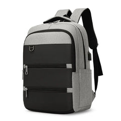 Waterproof Business Laptop Backpack 15.6 Inch USB Charging Bag