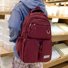 Junior High School Backpack Large Capacity Travel Bag