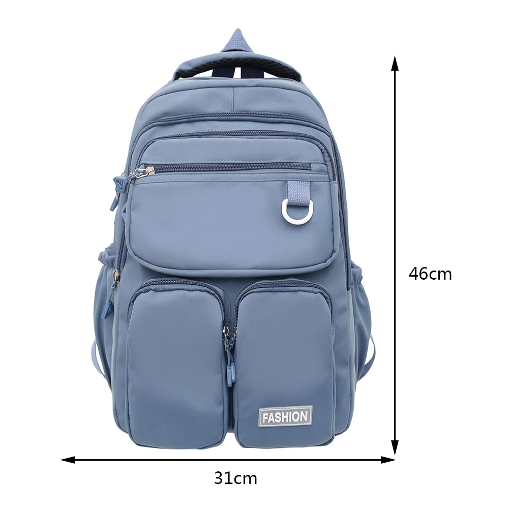 Junior High School Backpack Large Capacity Travel Bag