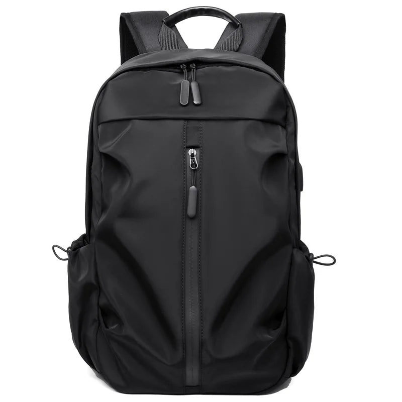 Men Business Leisure Computer Bag USB Charging Travel Backpack