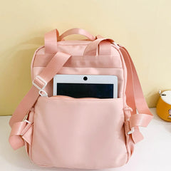 Small Vintage Backpack Nylon Women Mini Bagpack Girl School mochilas