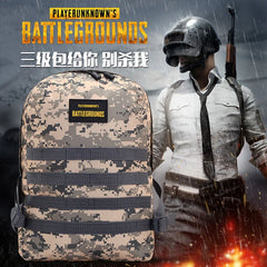 PUBG Camo Canvas Backpack Student Computer Bag