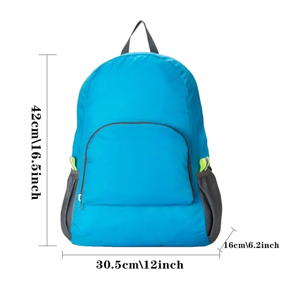 Ultralight Foldable Daypack Love Print Backpack