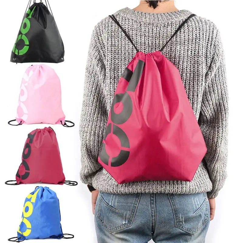 Waterproof Drawstring Bags for Travel Gym Beach Shoes
