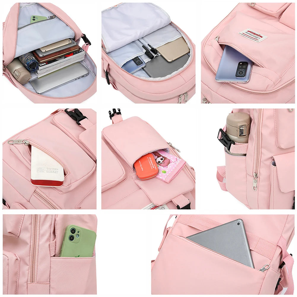 Travel Backpack for Women & Men Durable Water