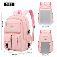 Travel Backpack for Women & Men Durable Water