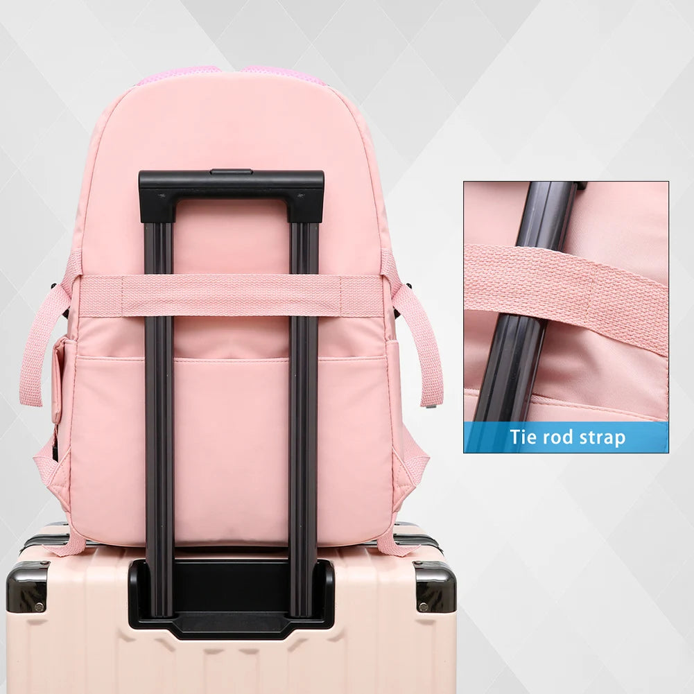 Travel Backpack for Women & Men Durable Water