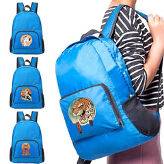 Ultralight Foldable Daypack Japan Cat Print Travel Hiking Backpack