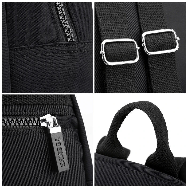 Waterproof Nylon Mini Backpack Small Shopping Bag
