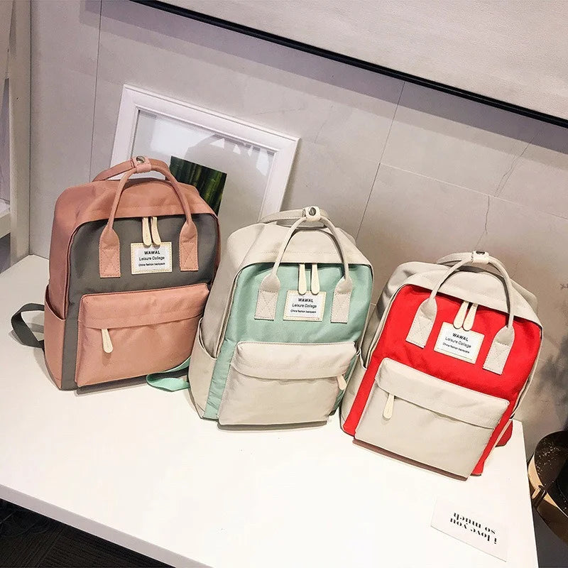 Youth Style Shoulder Bag Laptop Backpack Schoolbags for Teenager Girls Boys