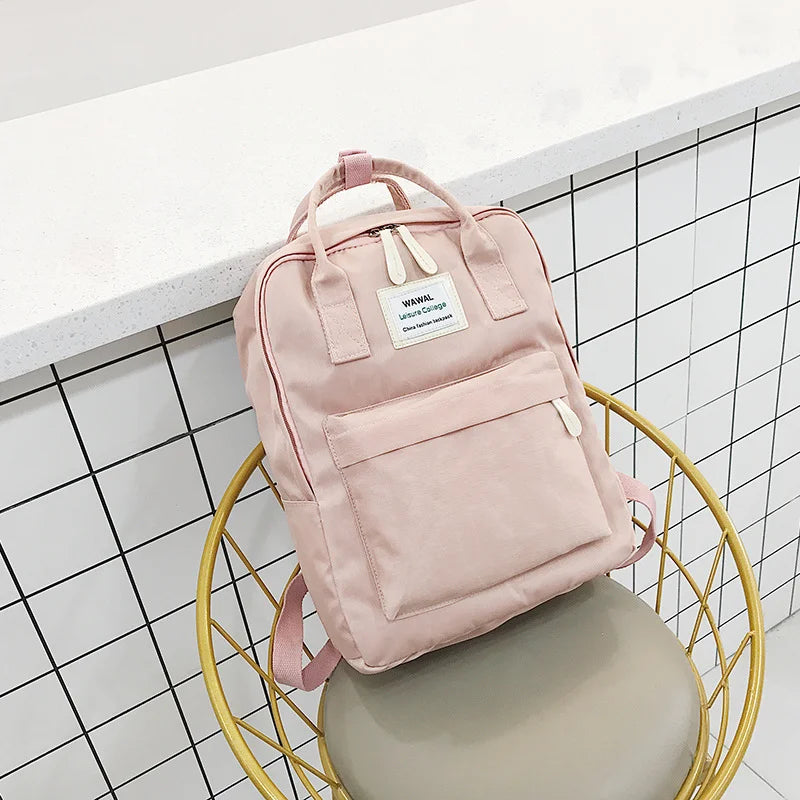 Youth Style Shoulder Bag Laptop Backpack for Teenager Girls Boys