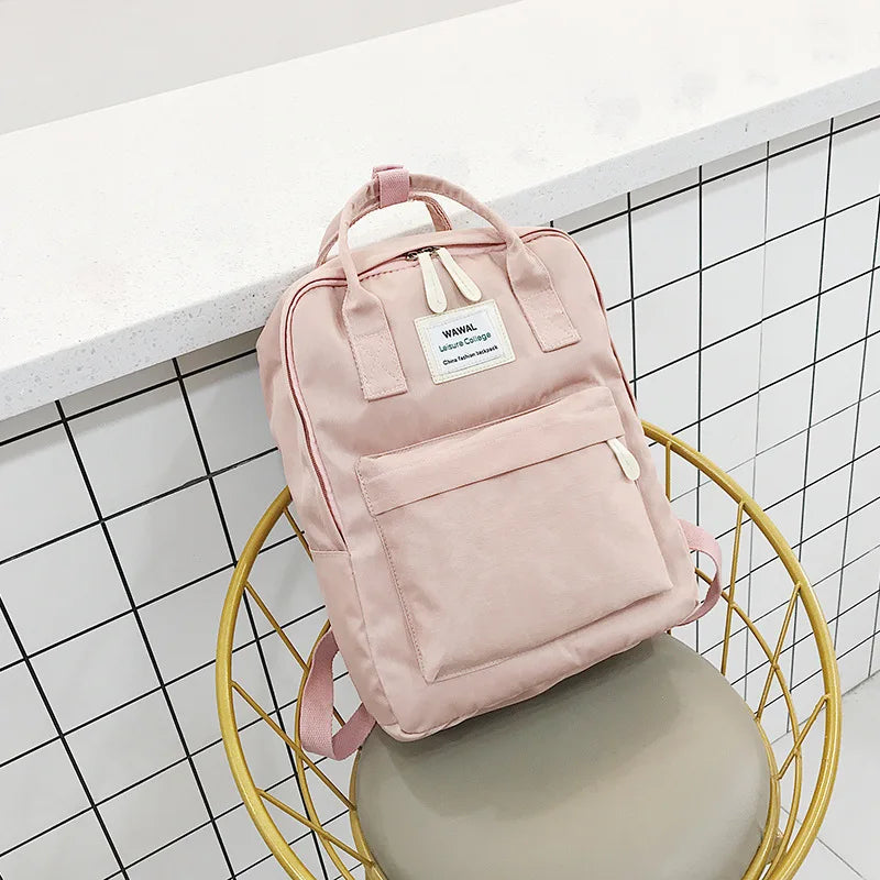 Youth Style Shoulder Bag Laptop Backpack for Girls Boys Travel