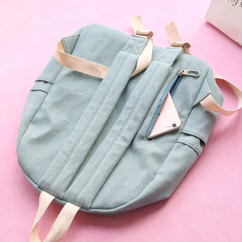 College Student School Bag for Ladies Teenage Boy Girls