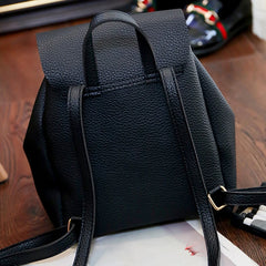 Women Pu Female Backpacks Teenager School Mochila Feminina Rucksack