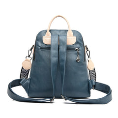 Soft Leather Backpack Female High Travel Back Pack School Backpacks for Girls