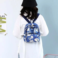 Nylon Backpack Women Travel Bag School Shoulder Bags Ladies Schoolbag