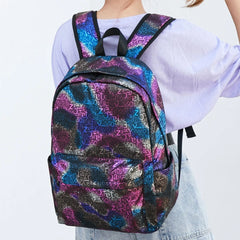 Waterproof Nylon Backpack School Bag for Teenage