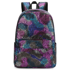 Waterproof Nylon Backpack School Bag for Teenage