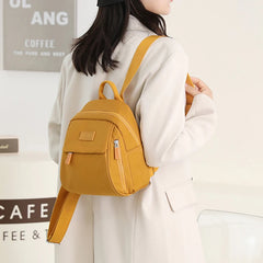 Women's Mini Backpack Waterproof Nylon Small Shopping Backpack Teen Girl