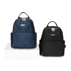 Oxford Canvas Backpack for Women Teenage Girls School Travel Bag