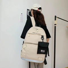 Tooling College Student Backpack Couple Travel Bag