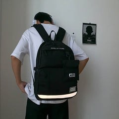 Tooling College Student Backpack Couple Travel Bag