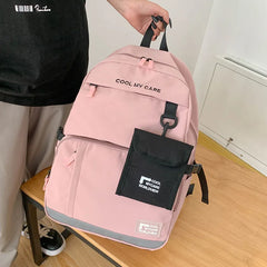 Tooling College Student Backpack Couple Travel Bag