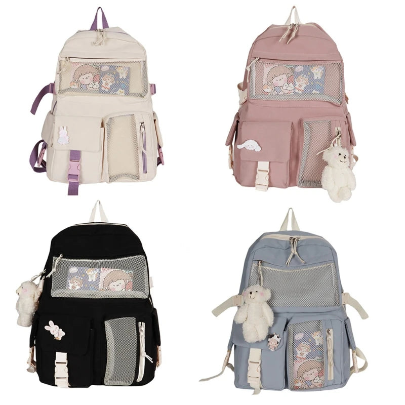 Girls Kids Schoolbag Children Bookbag Daypack Travel Backpack