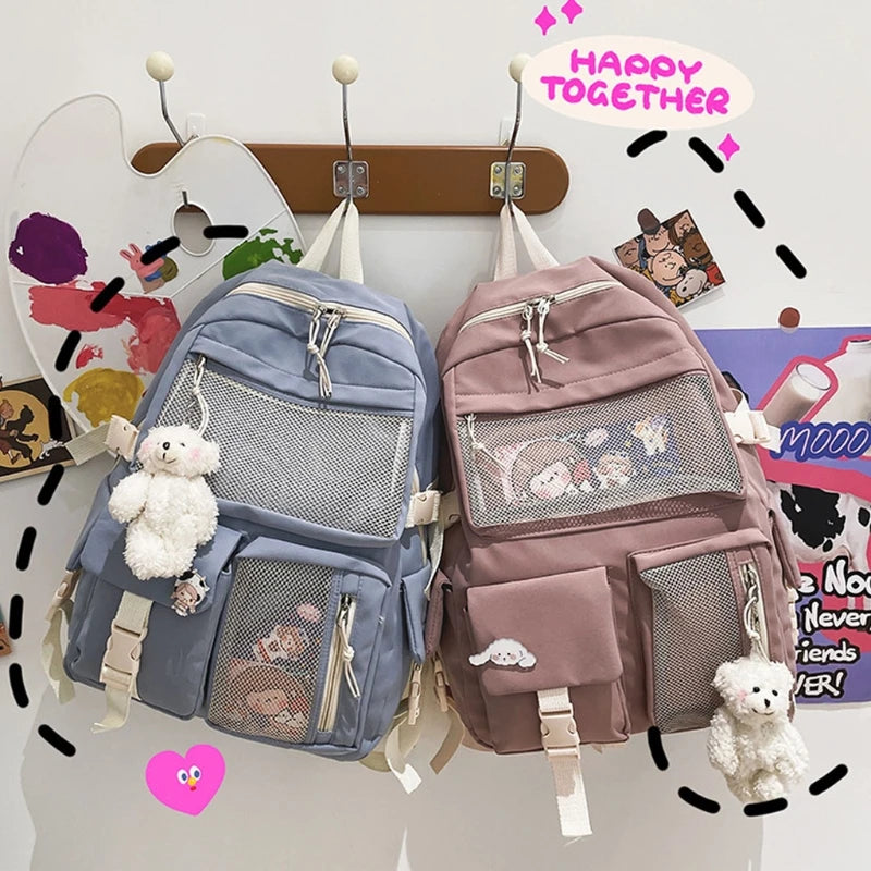 Girls Kids Schoolbag Children Bookbag Daypack Travel Backpack