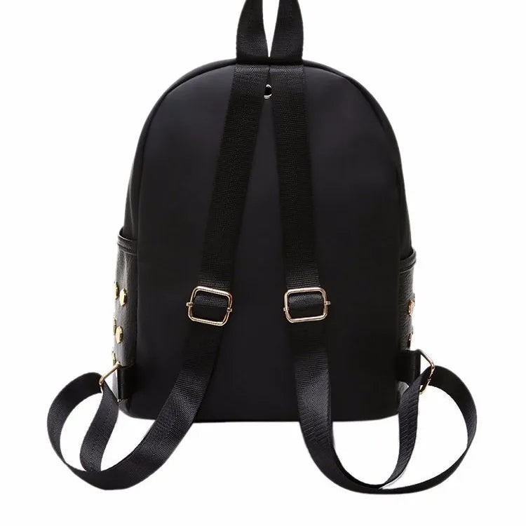 Waterproof PU Leather Backpack for Women Travel Girls School Daypack
