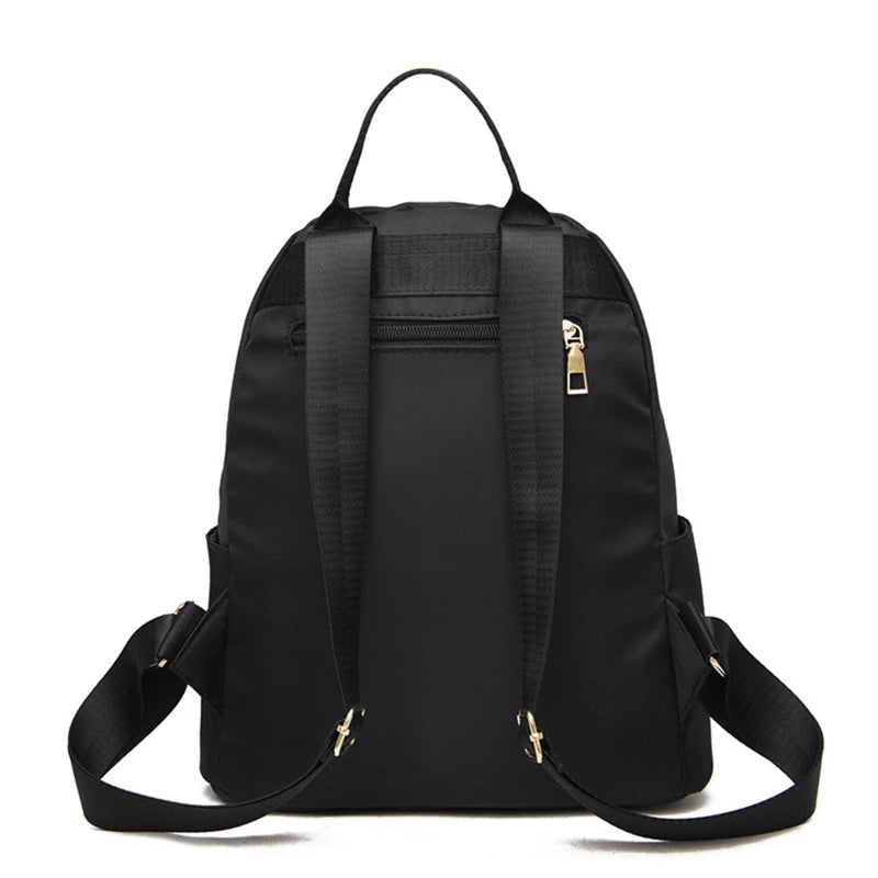 Nylon Travel Backpack Purse Shoulder Bag Small Casual Daypack for Girls