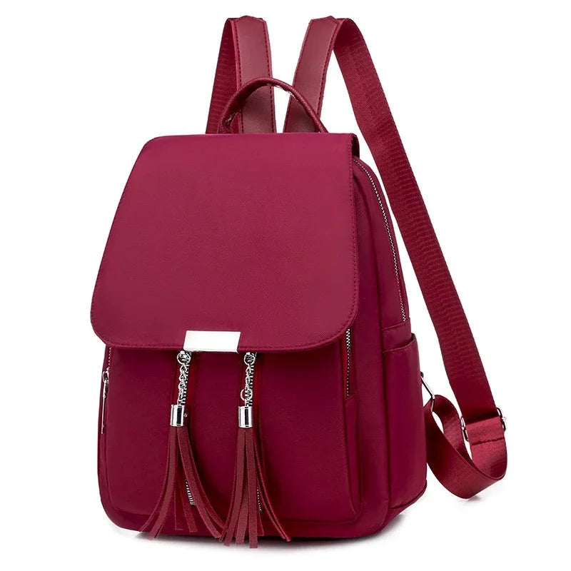 Women Shoulder Bag Oxford Travel Student Backpack School Girls