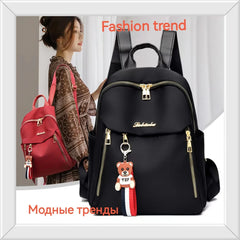 Women's Business Oxford Cloth Backpack Lightweight School Bag