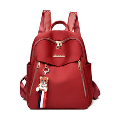 Women's Business Oxford Cloth Backpack Lightweight School Bag
