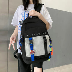 Girl School Bags Waterproof Backpacks Large Capacity Student Bags