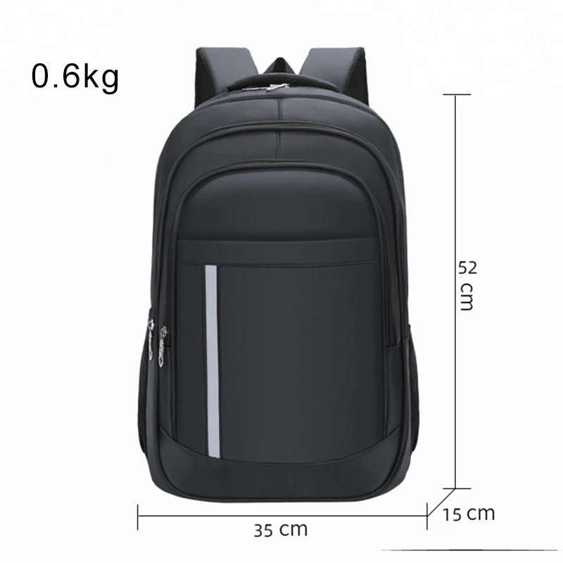 Waterproof Oxford Cloth Backpack High Capacity Business Travel Laptop Bag