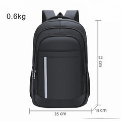 Waterproof Oxford Cloth Backpack High Capacity Business Travel Laptop Bag