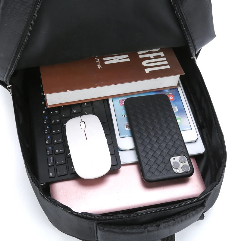 Waterproof Oxford Cloth Backpack High Capacity Business Travel Laptop Bag