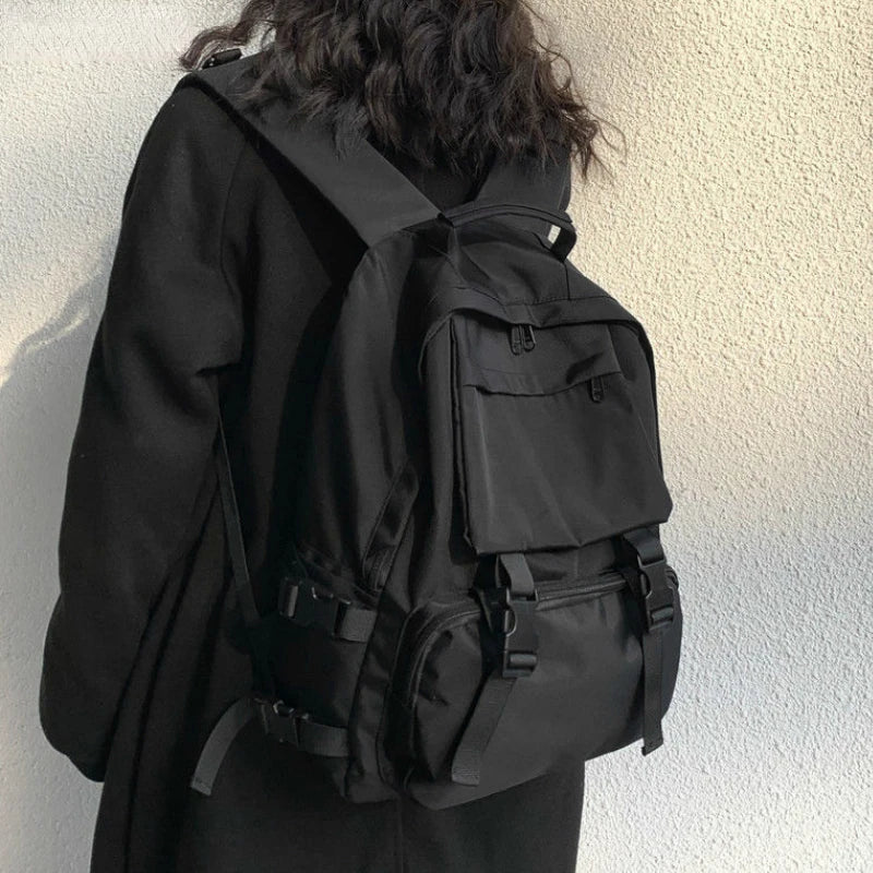 Preppy Students Backpack Large Travel Bag