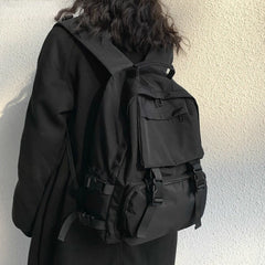 Preppy Students Backpack Large Travel Bag
