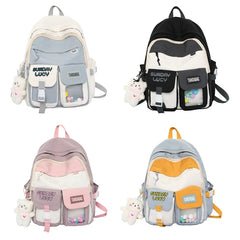 Girls Middle School Backpack Women Lightweight Travel Daypack Rucksack